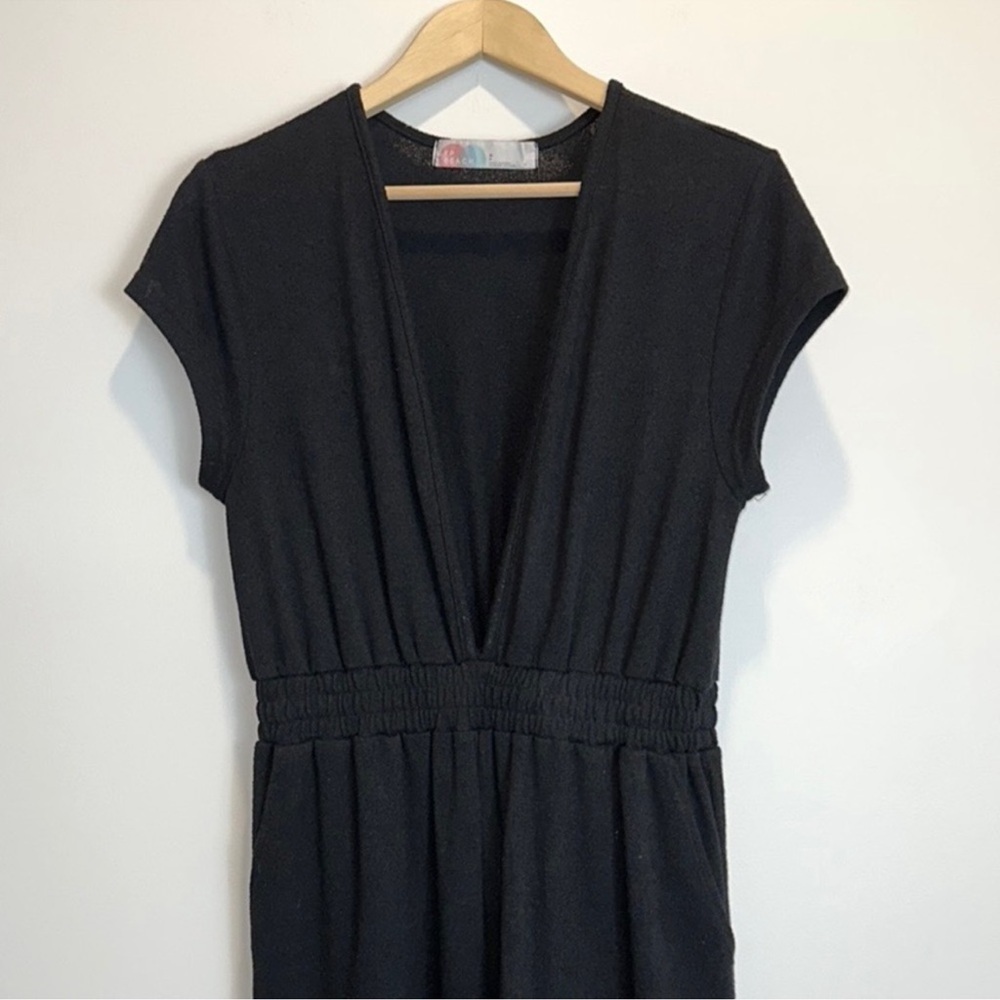 Free People Beach Rita Jumpsuit Black Sz S - Picture 4 of 11